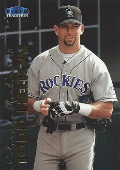 #28 Todd Helton - Colorado Rockies - 1999 Fleer Tradition Baseball