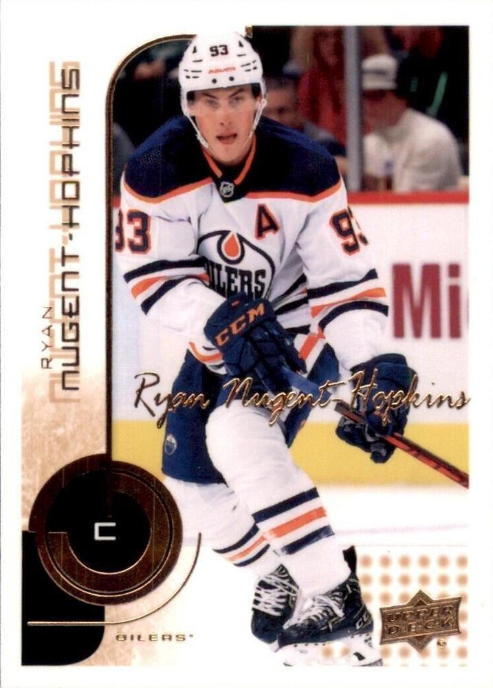 #28 Ryan Nugent-Hopkins - Edmonton Oilers - 2022-23 Upper Deck MVP - 20th Anniversary Hockey