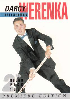 #28 Darcy Werenka - 1991 Arena Draft Picks Hockey