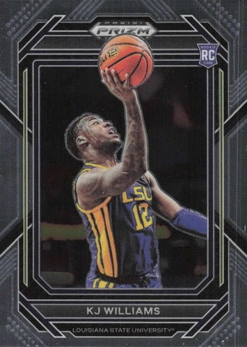 #28 KJ Williams - LSU Tigers - 2023 Panini Prizm Draft Picks Basketball