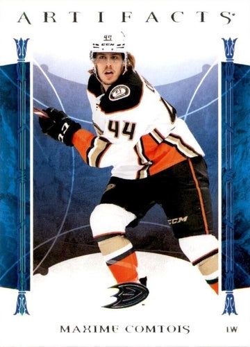 #28 Maxime Comtois - Anaheim Ducks - 2022-23 Upper Deck Artifacts Hockey
