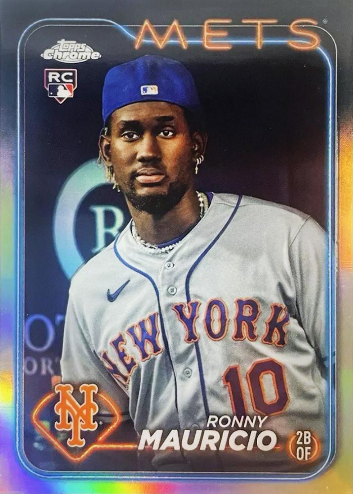 #28b Ronny Mauricio - New York Mets - 2024 Topps Chrome Baseball