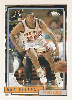 #290 Doc Rivers - New York Knicks - 1992-93 Topps Basketball