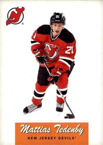 #290 Mattias Tedenby - New Jersey Devils - 2012-13 O-Pee-Chee - Retro Hockey