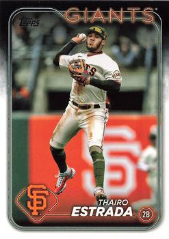 #290 Thairo Estrada - San Francisco Giants - 2024 Topps Baseball