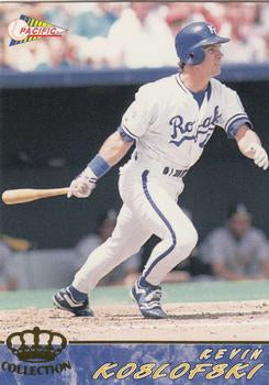 #291 Kevin Koslofski - Kansas City Royals - 1994 Pacific Baseball