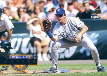 #291 Wally Joyner - Kansas City Royals - 1994 Pinnacle Baseball