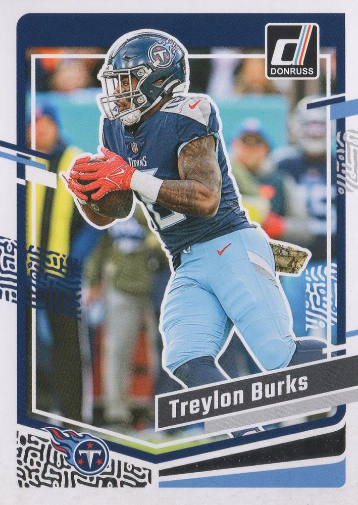 #291 Treylon Burks - Tennessee Titans - 2023 Donruss Football