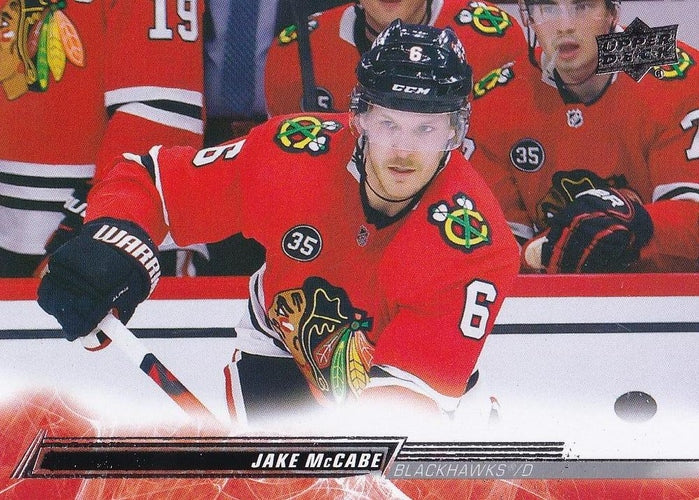 #292 Jake McCabe - Chicago Blackhawks - 2022-23 Upper Deck Hockey