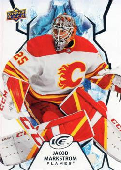 #1 Jacob Markstrom - Calgary Flames - 2021-22 Upper Deck Ice Hockey