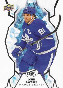#19 John Tavares - Toronto Maple Leafs - 2021-22 Upper Deck Ice Hockey