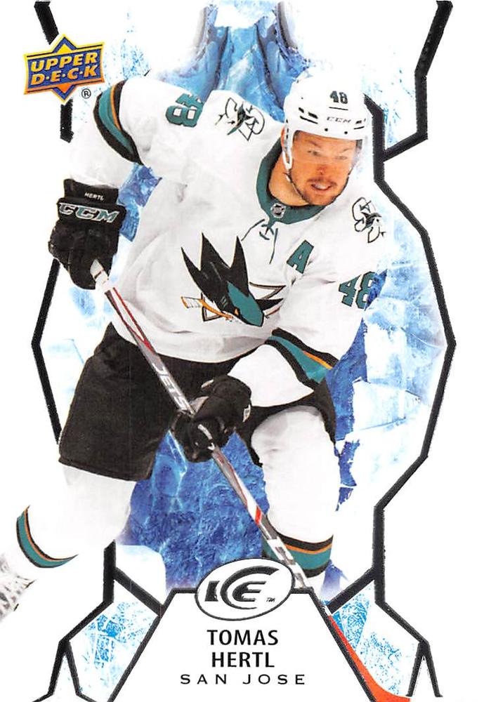 #36 Tomas Hertl - San Jose Sharks - 2021-22 Upper Deck Ice Hockey