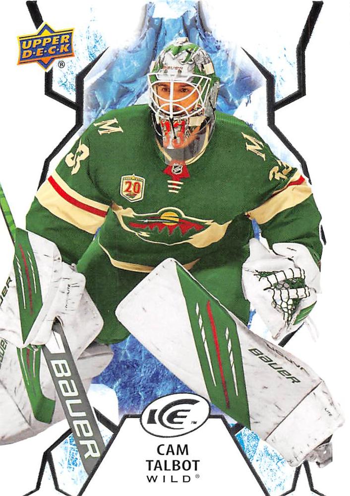 #51 Cam Talbot - Minnesota Wild - 2021-22 Upper Deck Ice Hockey