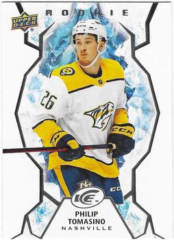 #107 Philip Tomasino - Nashville Predators - 2021-22 Upper Deck Ice Hockey