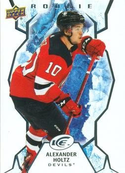 #125 Alexander Holtz - New Jersey Devils - 2021-22 Upper Deck Ice Hockey