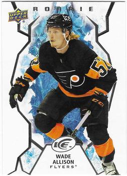 #127 Wade Allison - Philadelphia Flyers - 2021-22 Upper Deck Ice Hockey