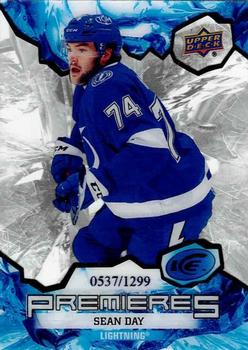 #165 Sean Day - Tampa Bay Lightning - 2021-22 Upper Deck Ice Hockey