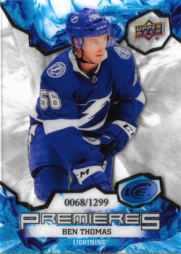 #170 Ben Thomas - Tampa Bay Lightning - 2021-22 Upper Deck Ice Hockey