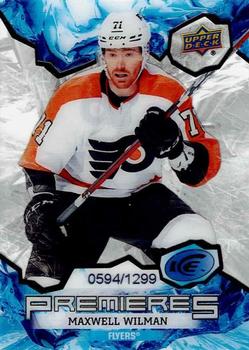 #173 Maxwell Willman - Philadelphia Flyers - 2021-22 Upper Deck Ice Hockey