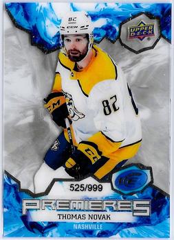 #203 Thomas Novak - Nashville Predators - 2021-22 Upper Deck Ice Hockey