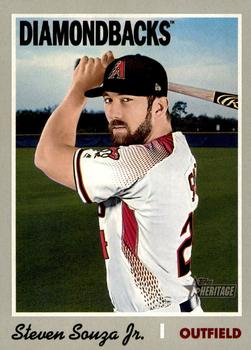 #292 Steven Souza Jr. - Arizona Diamondbacks - 2019 Topps Heritage Baseball