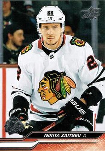 #292 Nikita Zaitsev - Chicago Blackhawks -2023-24 Upper Deck Hockey