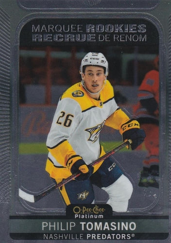 #292 Philip Tomasino - Nashville Predators - 2021-22 O-Pee-Chee Platinum Hockey