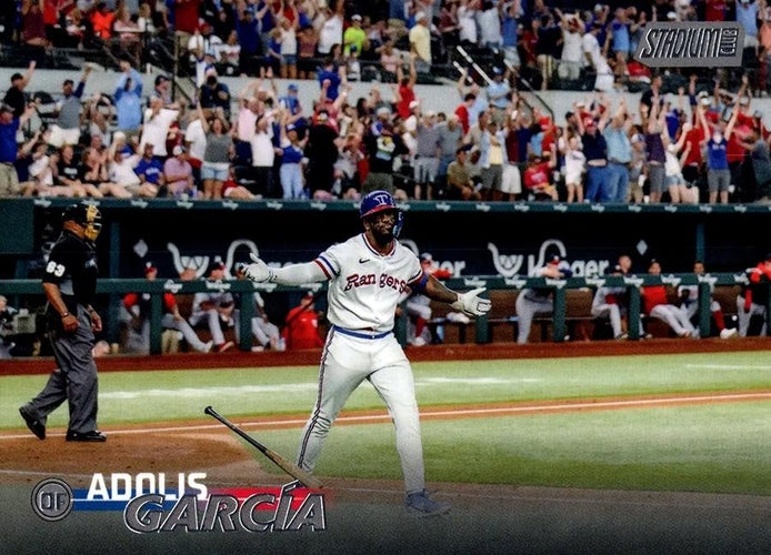 #292 Adolis García - Texas Rangers - 2023 Stadium Club Baseball