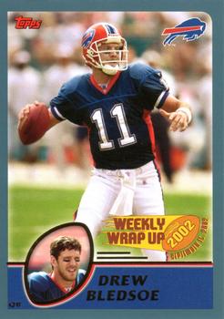 #292 Drew Bledsoe - Buffalo Bills - 2003 Topps Football