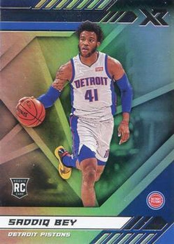 #292 Saddiq Bey - Detroit Pistons - 2020-21 Panini Chronicles Basketball