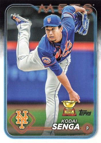 #292 Kodai Senga - New York Mets - 2024 Topps Baseball