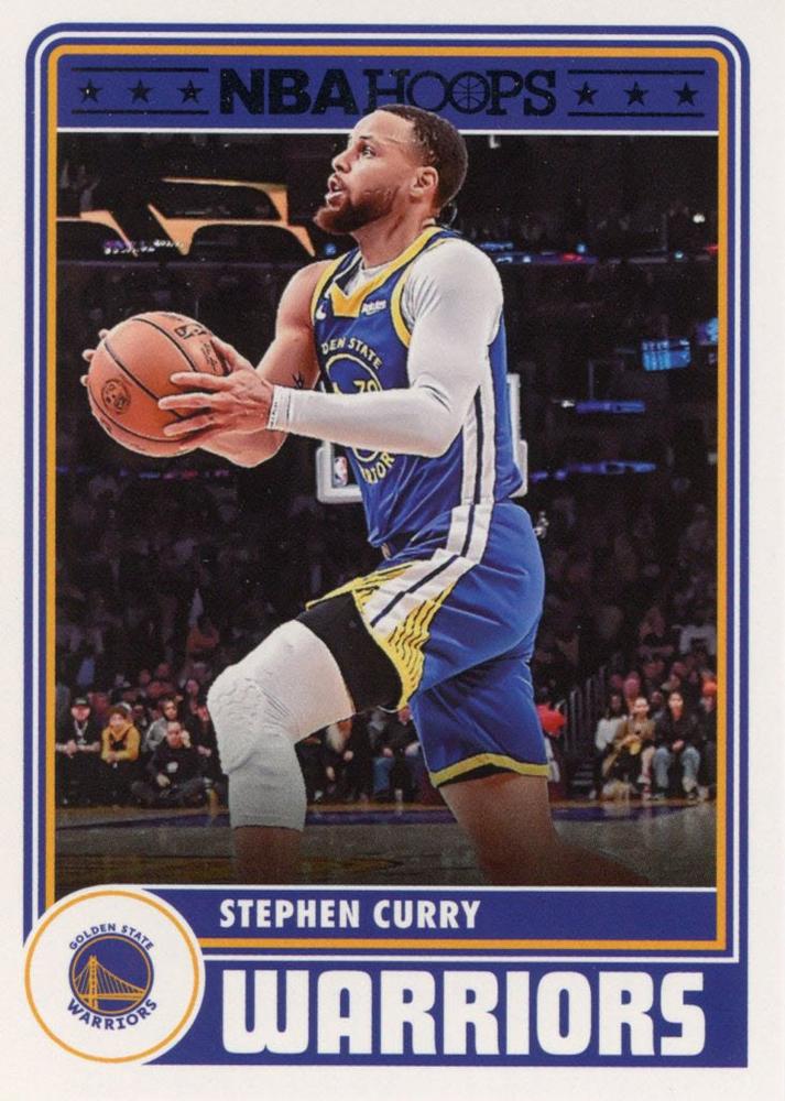 #292 Stephen Curry - Golden State Warriors - 2023-24 Hoops Basketball