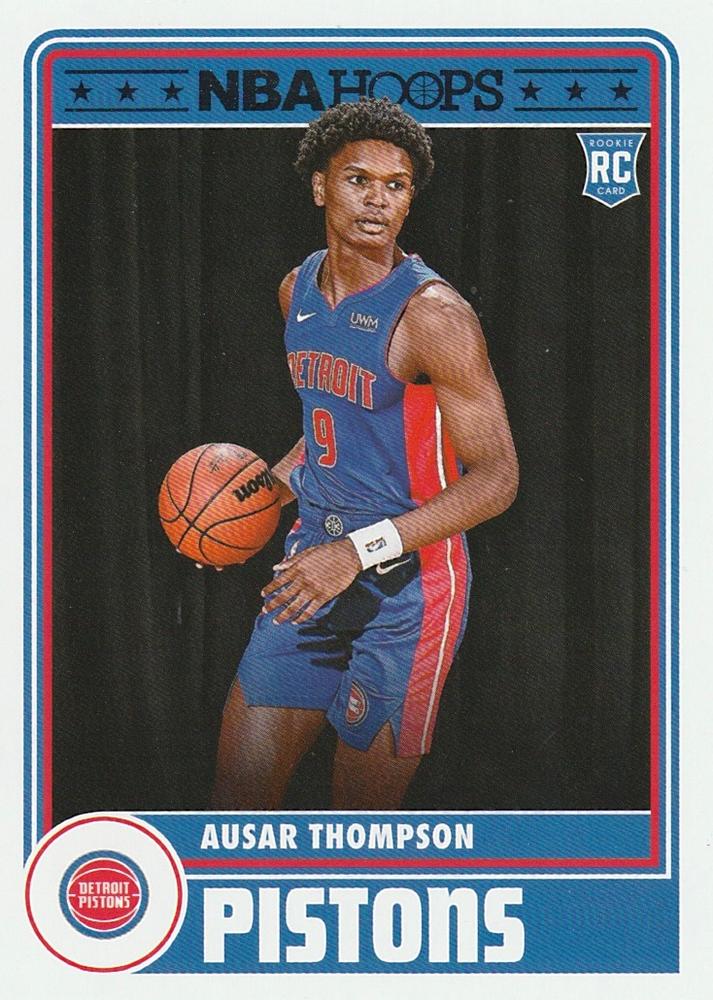 #293 Ausar Thompson - Detroit Pistons - 2023-24 Hoops Basketball