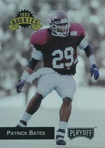 #293 Patrick Bates - Los Angeles Raiders - 1993 Playoff Football