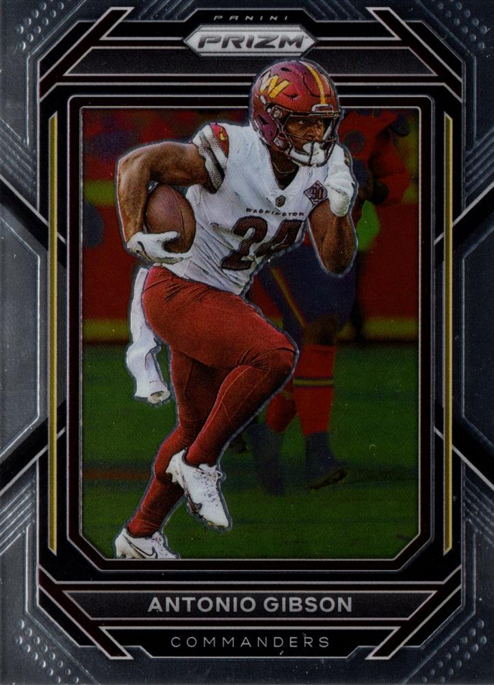 #293 Antonio Gibson - Washington Commanders - 2022 Panini Prizm Football