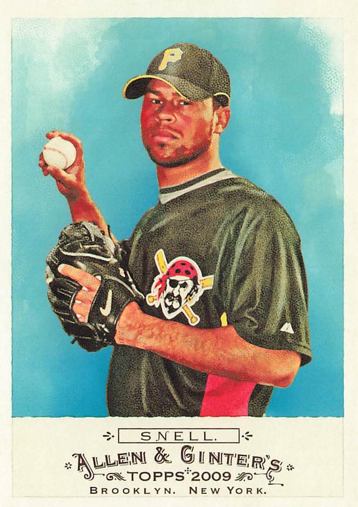 #293 Ian Snell - Pittsburgh Pirates - 2009 Topps Allen & Ginter Baseball