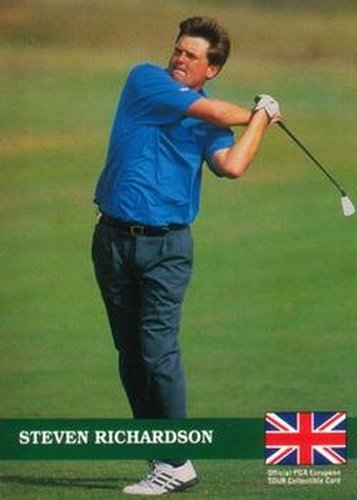 #E13 Steve Richardson - 1992 Pro Set PGA Tour Golf