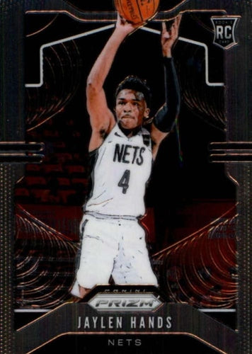 #293 Jaylen Hands - Brooklyn Nets - 2019-20 Panini Prizm Basketball