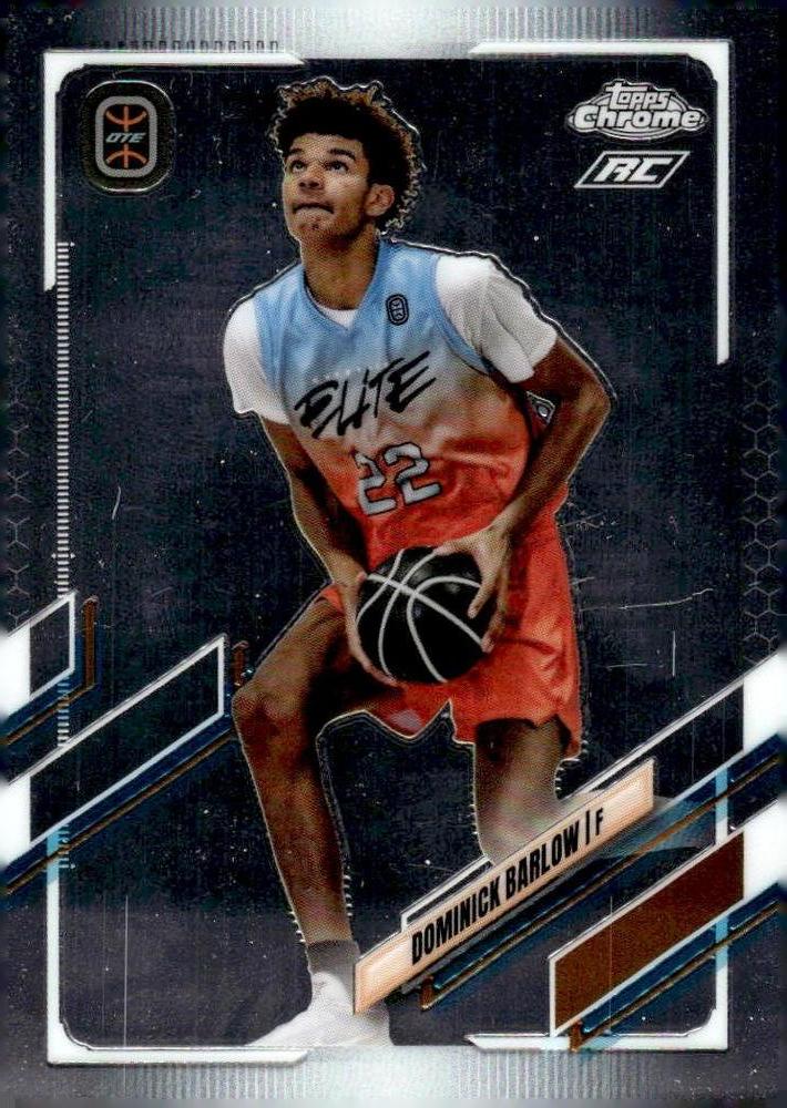 #18 Dominick Barlow - Team Overtime - 2021-22 Topps Chrome Overtime Elite Basketball