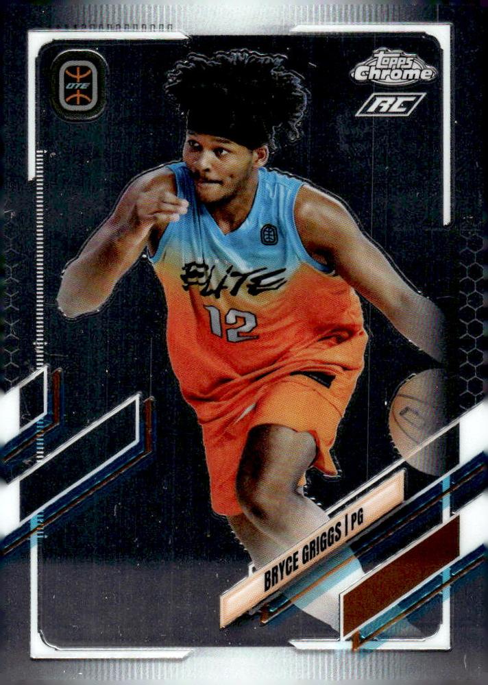 #46 Bryce Griggs - Team Elite - 2021-22 Topps Chrome Overtime Elite Basketball