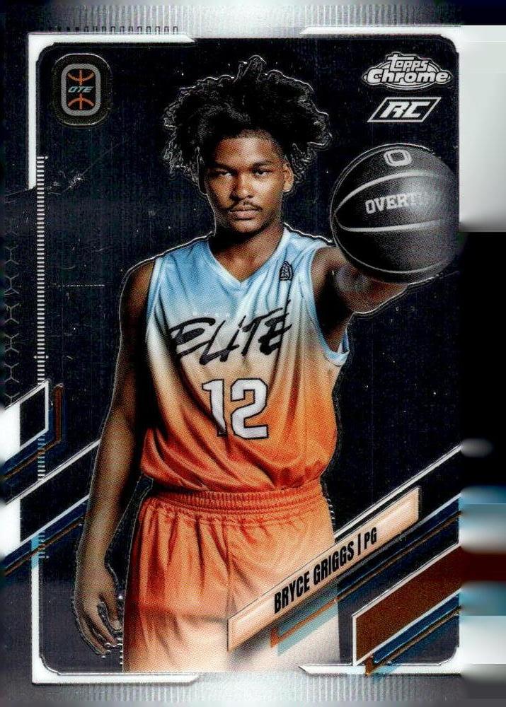 #51 Bryce Griggs - Team Elite - 2021-22 Topps Chrome Overtime Elite Basketball