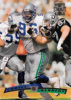 #294 Cortez Kennedy - Seattle Seahawks - 1996 Stadium Club Football