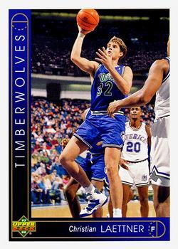 #294 Christian Laettner - Minnesota Timberwolves - 1993-94 Upper Deck Basketball