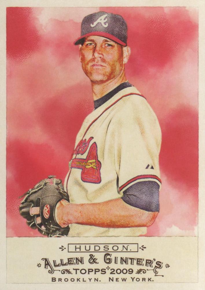 #294 Tim Hudson - Atlanta Braves - 2009 Topps Allen & Ginter Baseball