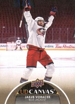 #C294 Jakub Voracek - Columbus Blue Jackets - 2021-22 Upper Deck - UD Canvas Hockey