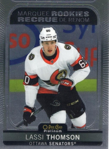 #295 Lassi Thomson - Ottawa Senators - 2021-22 O-Pee-Chee Platinum Hockey