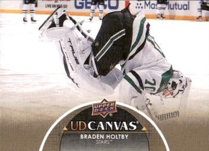 #C295 Braden Holtby - Dallas Stars - 2021-22 Upper Deck - UD Canvas Hockey
