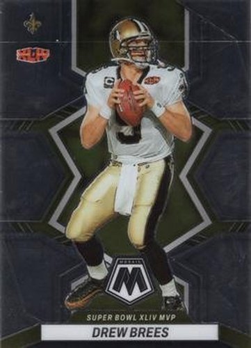 #295 Drew Brees - New Orleans Saints - 2022 Panini Mosaic Football