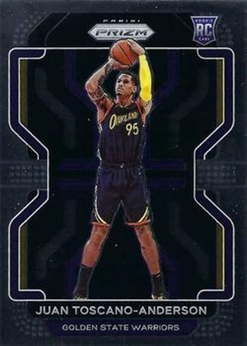 #295 Juan Toscano-Anderson - Golden State Warriors - 2021-22 Panini Prizm Basketball