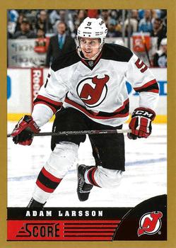 #295 Adam Larsson - New Jersey Devils - 2013-14 Score - Gold Hockey